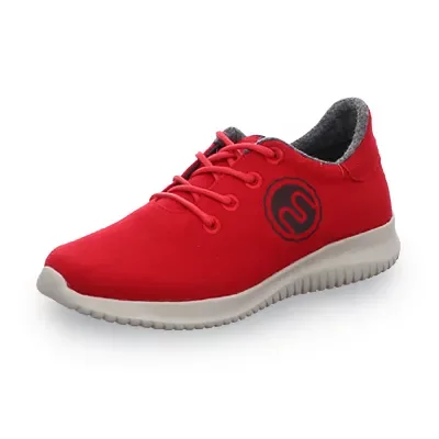 Gemini women merino sneaker red 037901-95-005