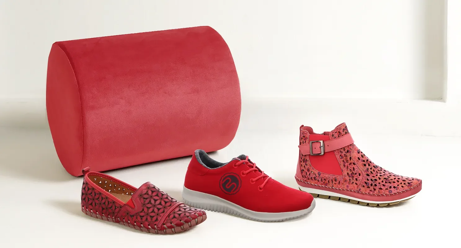 Gemini shoes new womens spring summer collection 2024 red...