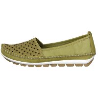 Gemini women slip-on shoe green