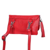 Gemini women handbag red
