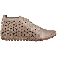Gemini women lace-up boot taupe