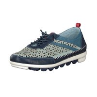 Gemini women lace-up shoe blue