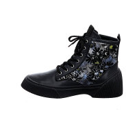 Gemini women lace-up boot black
