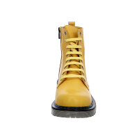 Gemini women lace-up boot yellow