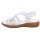Gemini women sandal white/multi