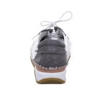Gemini women lace-up shoe white/grey