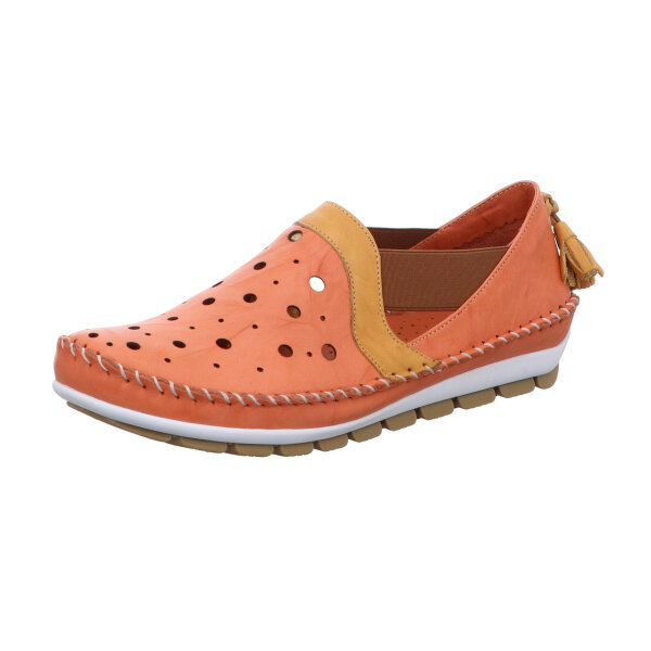 Gemini women slip-on shoe orange